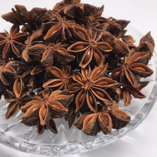Venda por atacado de fábrica de anis estrelado seco Faq especiarias chinesas tempero colheita de anis estrelado